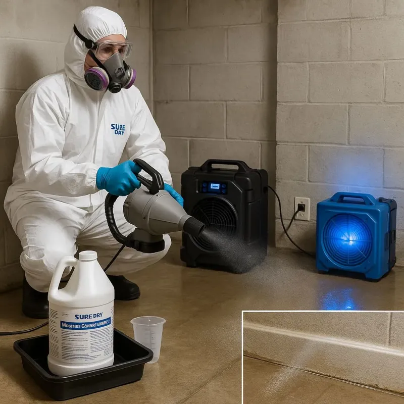 Sanitization and Odor Removal process in Flatbush, NY